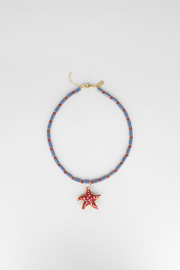 Starfish pendant necklace