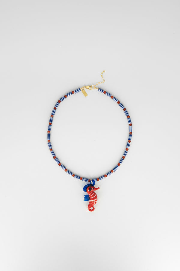 Seahorse pendant necklace