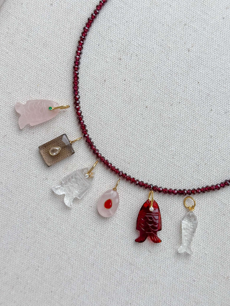 Signature Garnet necklace