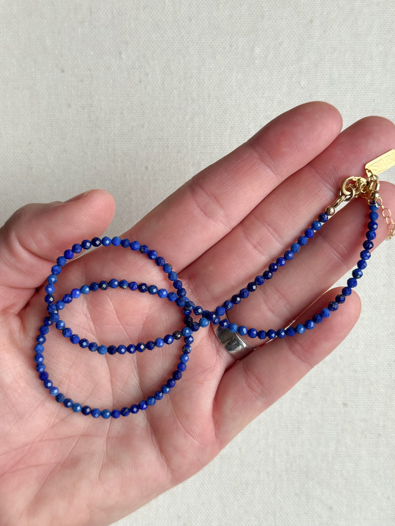 Dainty Lapis Lazuli necklace