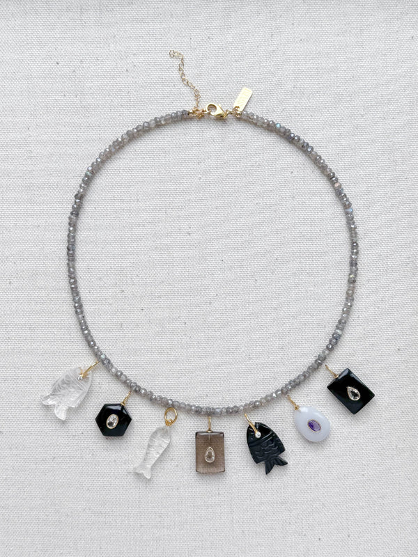 Labradorite necklace