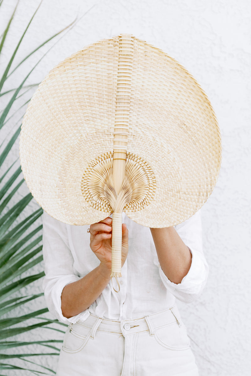 Woven Sumatra Fan