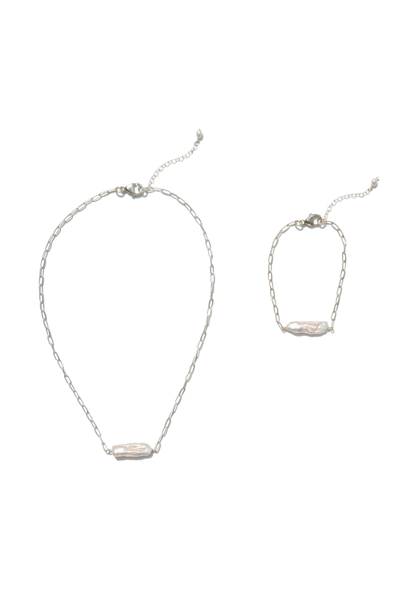 CORFU NECKLACE - SILVER